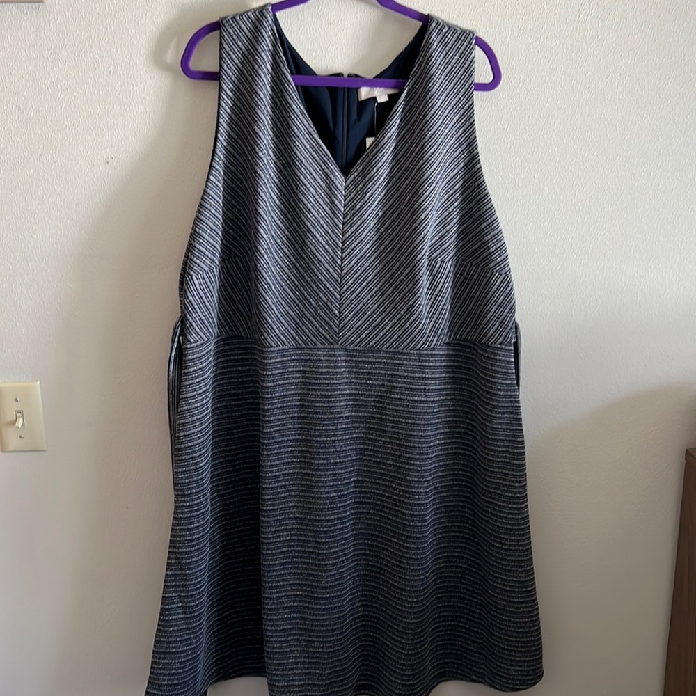 Loft V Neck Dress NWT